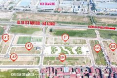 Chỉ từ 32trm2 sở hữu ngay đất nền sổ đỏ long châu star đối diện samsung bắc ninh 0336212066