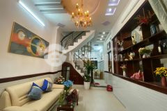 Nhà 4 tầng, 5.65 tỷ, ngã tư phan huy ích, quang trung, hẻm tải.