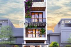 Bán nhà 1 trệt 3 lầu mặt tiền nguyễn tri phương, hướng tây nam.