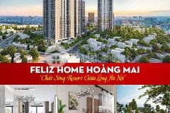 Căn hộ chung cư cao cấp feliz home 77m2 2pn1 giá rẻ nhiều tiện ích hấp dẫn