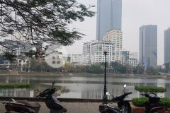 Nhà phố view hồ ngọc khánh, phố phạm huy thông, ba đình. hè 3m, ô tô tránh. 53m2 mt5m 21tỷ