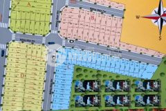 Lô góc 2 mặt tiền khu dân cư nhà việt đường 827 phú hữu diện tích 58m, xây full