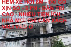 Ban biêt thư hxh 8m hô văn huê phu nhuân 100m2 gia re chi 16.5 ty