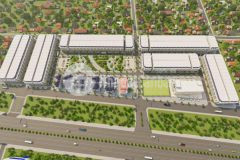 Bán lô góc duy nhất long châu view trung tâm thương mại đối diện samsung.