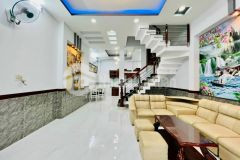 Bán nhà, hxh, 64m2, phan văn trị, phường 11, bình thạnh, nhà đẹp, 3 pn