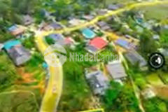 Mảnh đất có diện tích khoảng 580m2 nằm tại đội 4, thôn sả xéng