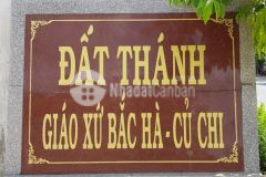 Bán lô đất thổ cư gần giáo xứ bắc hà củ chi