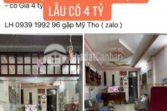 Kẹt tiền bán gấp mặt tiền hồ bé tp mỹ tho, tiền giang