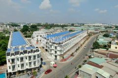 Nhà phố mặt tiền royal town tân đông hiệp dĩ an bình dương
