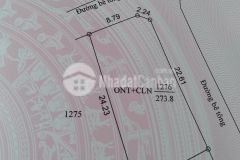 Bán lô góc 2 mặt tiền eatiu khu bàn cờ