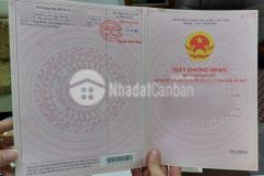 Cần tiền bán gấp lô đất mặt tiền dt 741