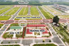 Ảnh thật 100 giá chỉ 1.7 tỷ diện tích từ 100m2 đất thị trấn, ngay gần trung tâm hành chính và khu