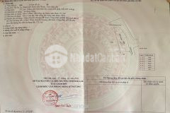 Lô góc 2 mặt tiền đường b1 bên hông chợ eatu