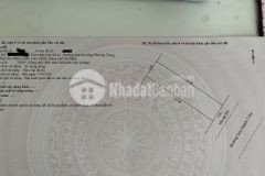 Bán đất đường trần đăng, phường hòa minh, quận liên chiểu