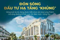 Sở hữu đất nền đô thị ngay tại sân bay long thành chỉ 3,2 tỷ 120m2