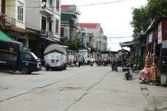 Bán đất phố hồ thuận thành bắc ninh sát chợ thị trấn, mt 6m, thông ô tô, kd, gần bv.