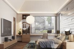 Bán nhà 1 trệt 1 lầu gần đường lê chí dân thủ dầu một,dân cư đông,tiện kd buôn bán,lh0399.516.673