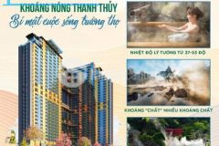 Bán căn hộ studio vị trí đẹp nhất dt 33m2 view núi thanh sơn, sông đà, đảo ngọc xanh tại phú thọ