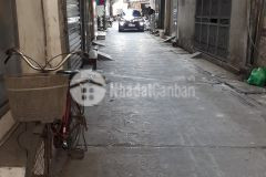 Bán đất tặng nhà mặt ngõ phố lý nam đế 114m 22tỷ gần phố mặt tiền rộng