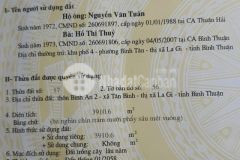 Cần bán 2 lô đất vị trí hot tkhu rừng vàng lô 3 đường hùng vương, lô 2 đường số 1, thị xã lagi, bì