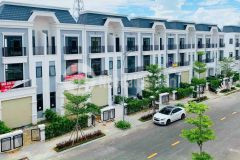 Nha phô 1 trệt 1 lầu 100m2 bau bang, binh dương shr 2 tỷ 1