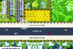 4 lô liền kề ql14b 5x20 vuông vức, mới tách thửa thơm phức mùi sổ đỏ có lô ngang 10x20. 1 tỷ3