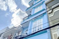 Nhà xinh 2 lầu, st trước sau mt đường số chợ tân mỹ, q7