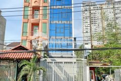 Bán tòa nhà 6 tầng mt đường hoàng quốc việt phường phú thuận q7. dt 5x25m. giá 25 tỷ