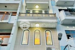 Nhà 80m2, mặt tiền hẽm 5m kinh doanh tốt, 2 căn ra mặt tiền hồng lạc, 4 tầng đúc, giá chỉ 5.9 tỷ