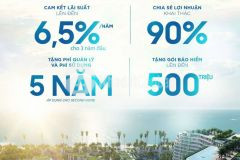 Sở hữu ngay căn hộ view biển tại hồ tràm chỉ với 600 triệu