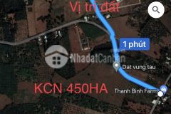 Bán gấp 250m2 đất đất chính chủ,2 sổ liền kề, đối diện kcn 450ha, đường 8m.