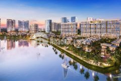 Bán căn hộ bình chánh, đối diện khu trung sơn, 3 mặt view sông, giá 50trm2