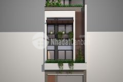 Bán nhà 4 tầng 60m2 trung tâm thạch bàn, ô tô 7 chỗ tránh nhau.