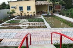 Bán nhà vườn mặt tiền đường vàm bi trường long phong điền