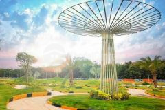 Bán lô đất đt741 đối diện kcn tân bình cổng xanh giá 550tr