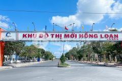 Bán nền vị trí đẹp đường trục chính d1 khu dân cư hồng loan giá dưới 5,5 tỷ