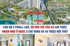 Chỉ từ 1.9 tỷ sở hữu căn hộ trung tâm huyện thanh trì