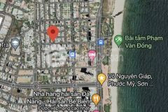 Bán 285 m2 đất đường 10m5 thông ra bãi tắm phạm văn đồng,đà nẵng mt 15 m giá tốt nhất. lh090560691