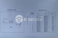 Bán lô đất mặt tiền nở hậu đường hiện hữu giá hot