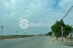 Bán đất mặt đường hồng lạc, thanh hà, hải dương, lô l23, 90m2, mt 5m, đường trục kd chính