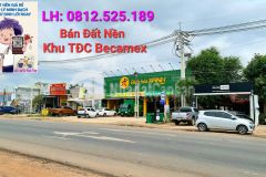 Bán đất mặt tiền kinh doanh ngay chợ minh thành.