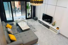 Ban nha siêu phâm măt tiên 70m2, nơ hâu hai châu ô tô, kinh doanhtăng nôi thât khung.