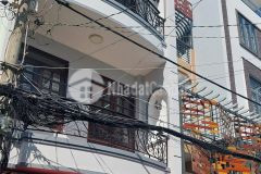 Bán nhà mặt tiền nơ trang long, dt 72m2, 6x12, 3 tầng, 5pn