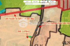 Đất bình thuận, 68m mặt tiền đường dt716, ra biển 7phút, có sổ.