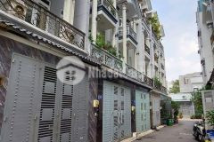 Gấp bán nhà mặt tiền hẻm nguyễn văn đậu, dt bự 70m2, 5x14, 4 tầng, 5pn