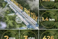 Bán shophouse phố thương mại đầu tiên mặt tiền 32 tt hậu nghĩa, đức hòa kết nối thẳng đến vingroup