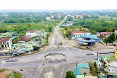 Mặt tiền đường xuyên á, mở rộng 4 làn xe