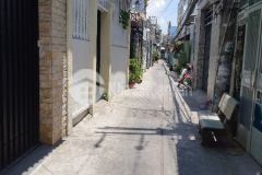 Nhà kênh tân hóa 56m2 ngang 4.5m sổ vuông vức hẻm 3m tân phú.