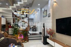 Nhà giảm sốc 2.2 tỷ, 4 lầu đẹp, 120m2, ngang 6.2m, lê đức thọ, gần cc dream home, 8.8 tỷ.