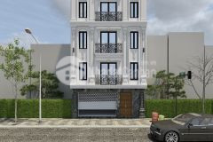 Bán nhà sân gôn long biên 50m2 6 tầng thang máy, vỉa hè, kinh doanh. phố đàm quang trung.